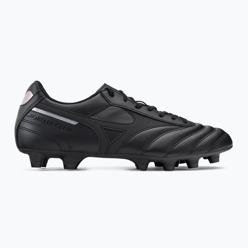 Mizuno Morelia II Club MD ghete de fotbal pentru bărbați negru P1GA221699 2