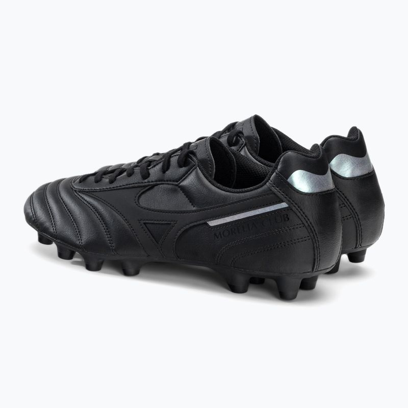 Mizuno Morelia II Club MD ghete de fotbal pentru bărbați negru P1GA221699 3