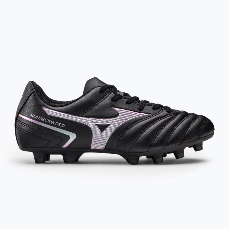 Mizuno Monarcida II Sel MD ghete de fotbal pentru copii negru P1GB222599 2