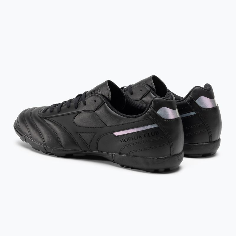 Mizuno Morelia II Club AS ghete de fotbal pentru bărbați negru P1GD221699 3