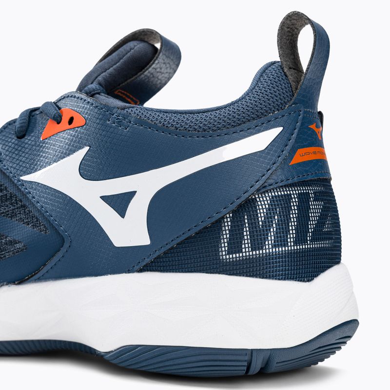 Pantofi de volei pentru bărbați Mizuno Wave Momentum 2 albastru marin V1GA211212 12