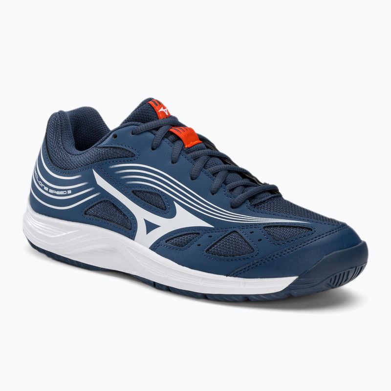 Încălțăminte de volei Mizuno Cyclone Speed 3 albastru-albă V1GA218021