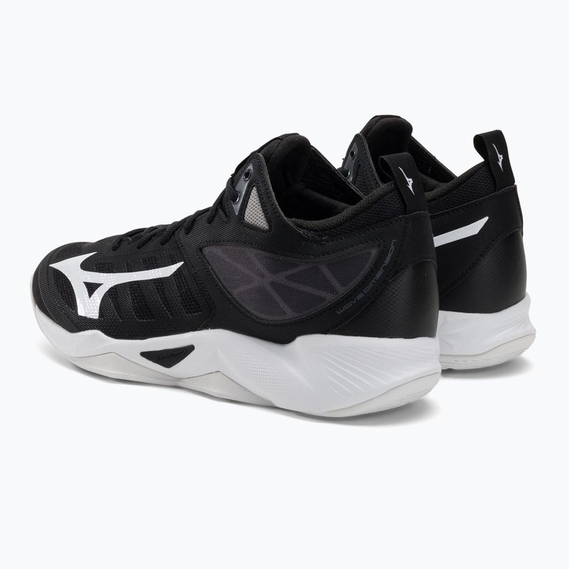 Pantofi de volei pentru bărbați Mizuno Wave Dimension Mid negru V1GA224501 4