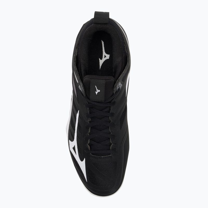 Pantofi de volei pentru bărbați Mizuno Wave Dimension Mid negru V1GA224501 7