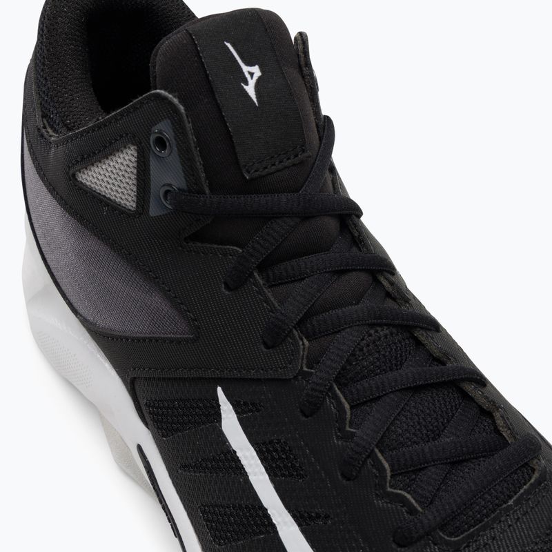 Pantofi de volei pentru bărbați Mizuno Wave Dimension Mid negru V1GA224501 9