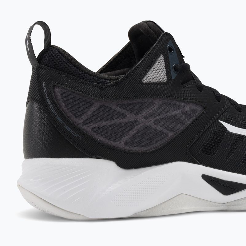 Pantofi de volei pentru bărbați Mizuno Wave Dimension Mid negru V1GA224501 10