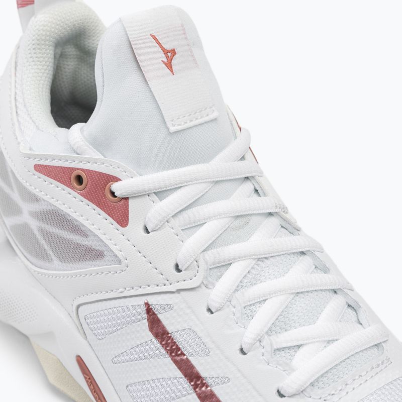 Pantofi de volei pentru femei Mizuno Wave Dimension alb V1GC224036 8