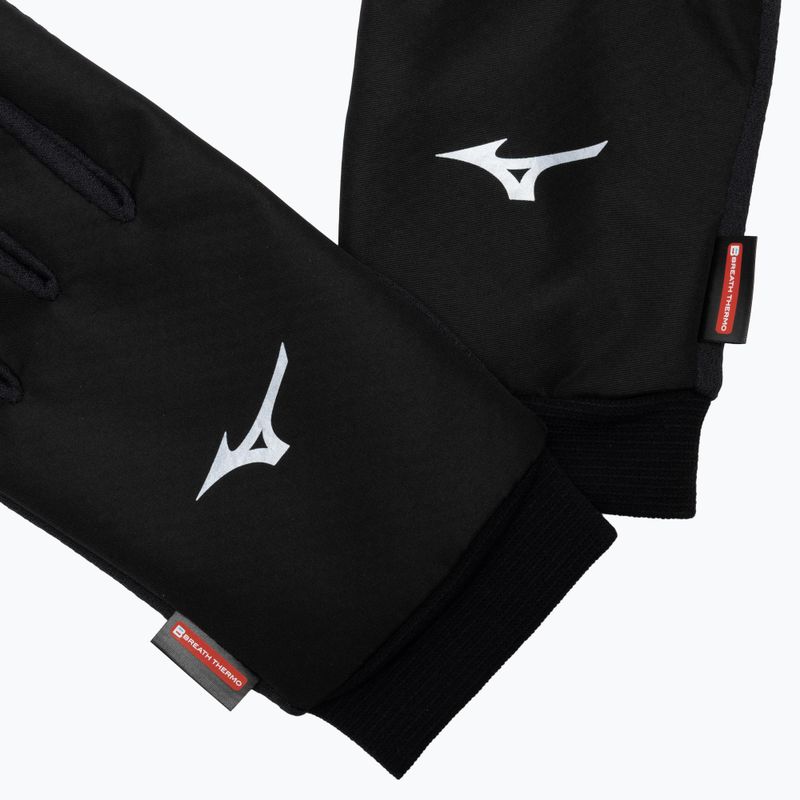 Mănuși de alergare Mizuno Wind Guard black 4