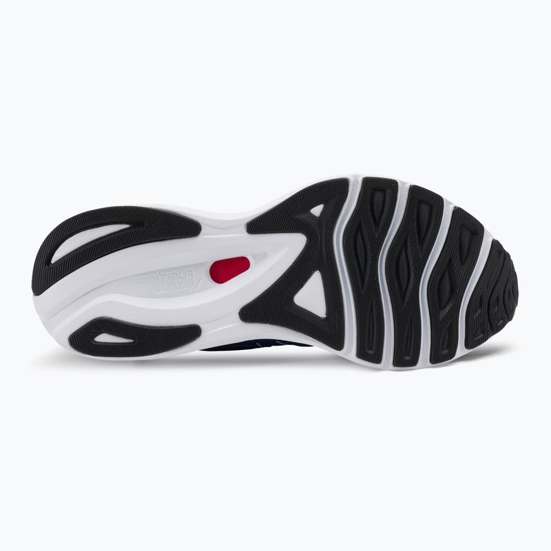 Pantofi de alergare pentru bărbați Mizuno Wave Sky 6 turcoaz mare/alb/roșii de cireș 7