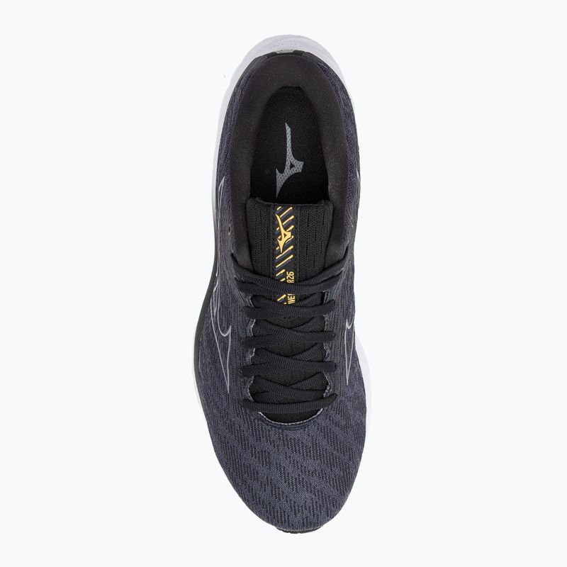 Pantofi de alergare pentru bărbați Mizuno Wave Rider 26 2E odyssey gri/grimetalic/galben/pale marigold 7