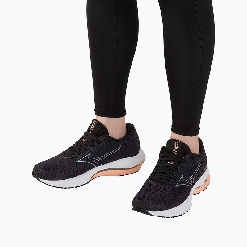 Pantofi de alergare pentru femei Mizuno Wave Rider 26 odyssey gray/quicksilver/salmon 3