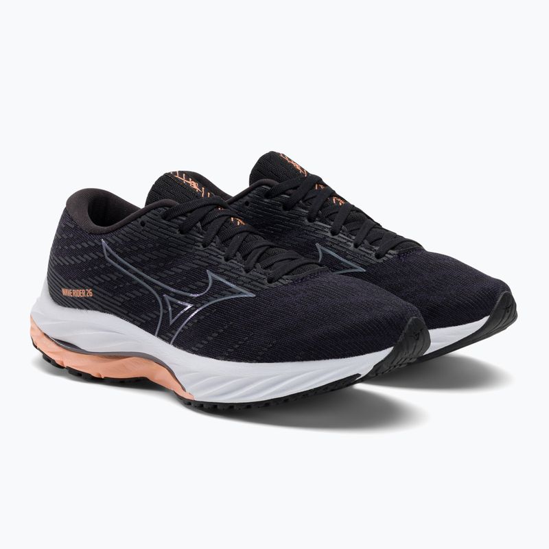 Pantofi de alergare pentru femei Mizuno Wave Rider 26 odyssey gray/quicksilver/salmon 5