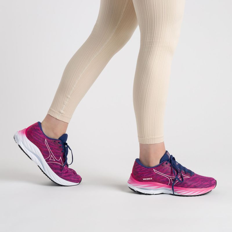 Pantofi de alergare pentru femei Mizuno Wave Rider 26 roz J1GD220327 2