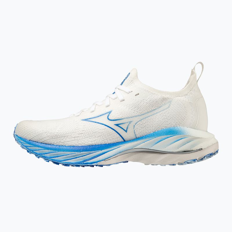 Încălțăminte de alergare pentru femei Mizuno Wave Neo Wind white/silver/peace blue 9