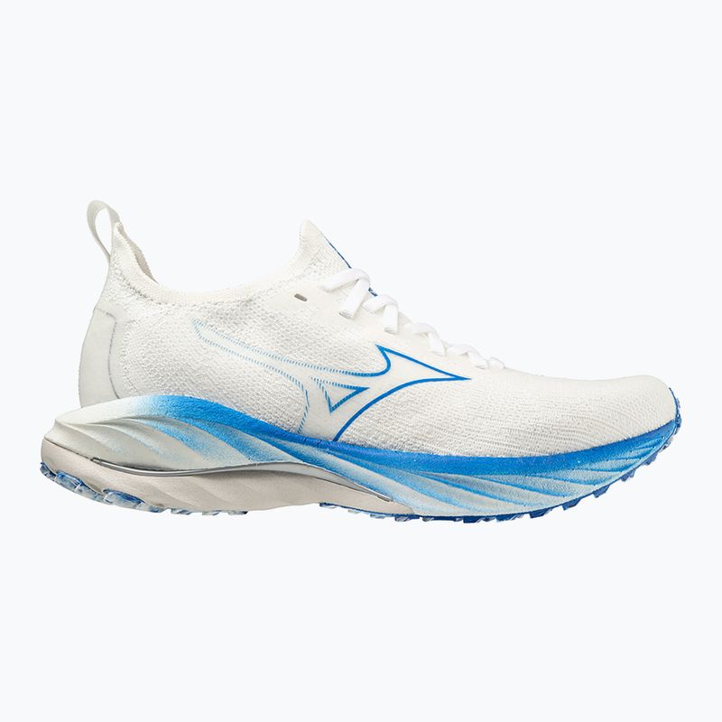 Încălțăminte de alergare pentru femei Mizuno Wave Neo Wind white/silver/peace blue 10