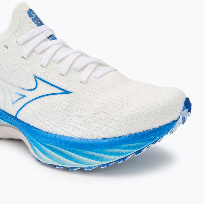 Încălțăminte de alergare pentru femei Mizuno Wave Neo Wind white/silver/peace blue 7