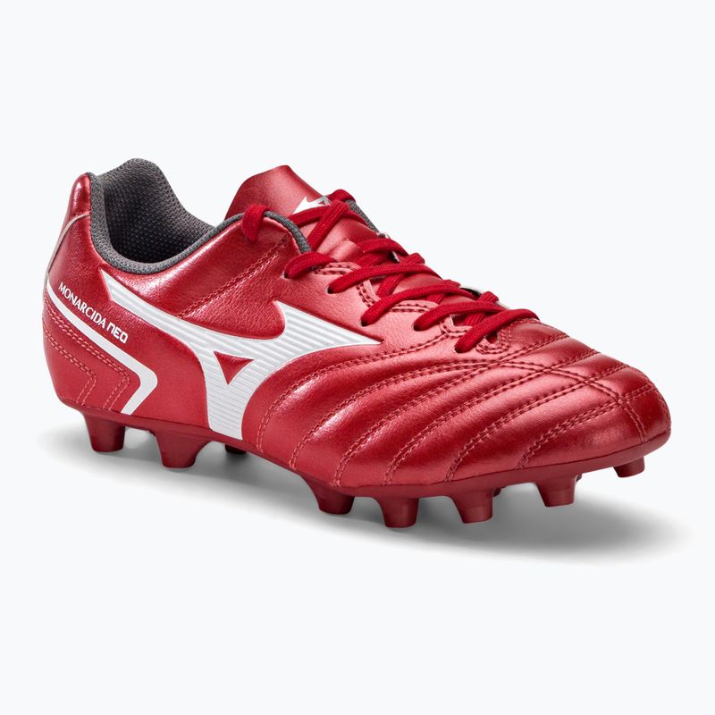 Mizuno Monarcida II Sel MD ghete de fotbal pentru copii roșu P1GB222560