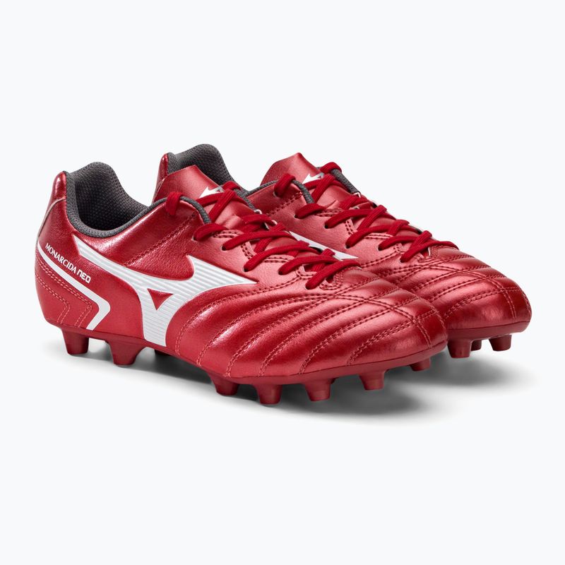 Mizuno Monarcida II Sel MD ghete de fotbal pentru copii roșu P1GB222560 4