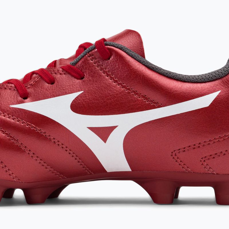 Mizuno Monarcida II Sel MD ghete de fotbal pentru copii roșu P1GB222560 10