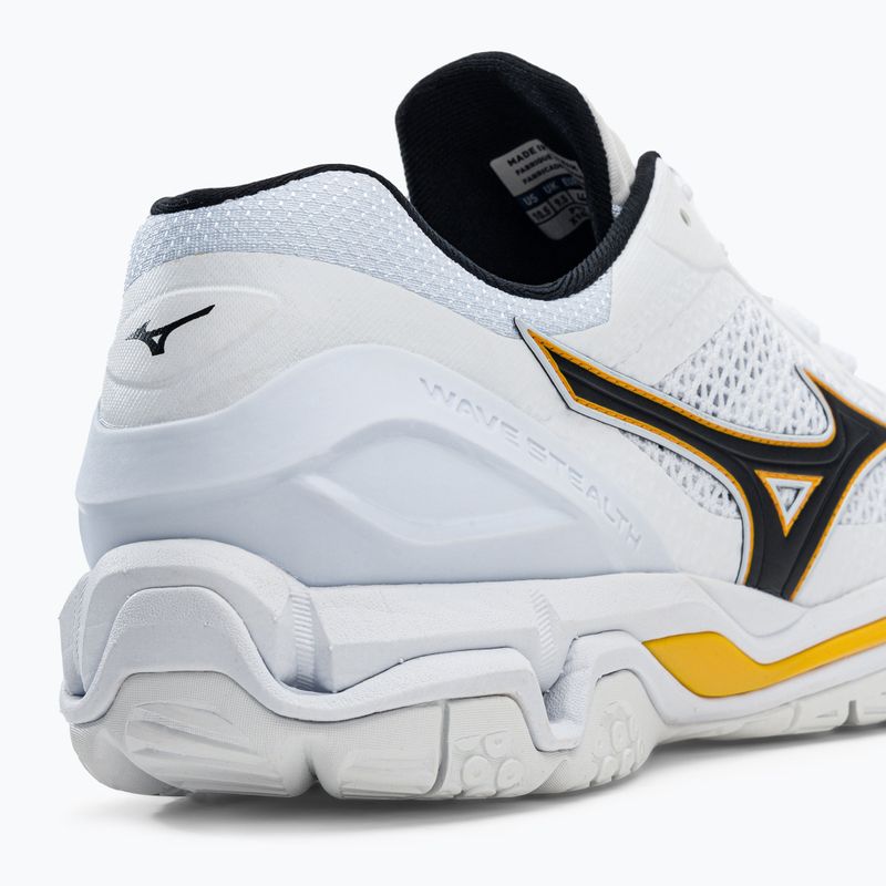 Pantofi de handbal pentru bărbați Mizuno Wave Stealth V alb X1GA180013 8