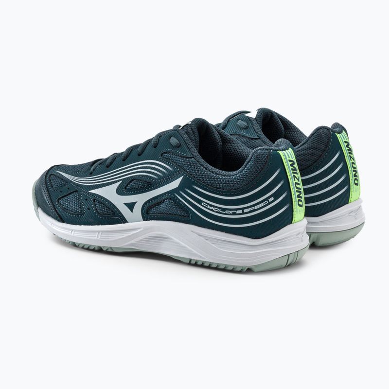 Mizuno Cyclone Speed 3 pantofi de volei albastru V1GA218080K38_40.0/6.5 3