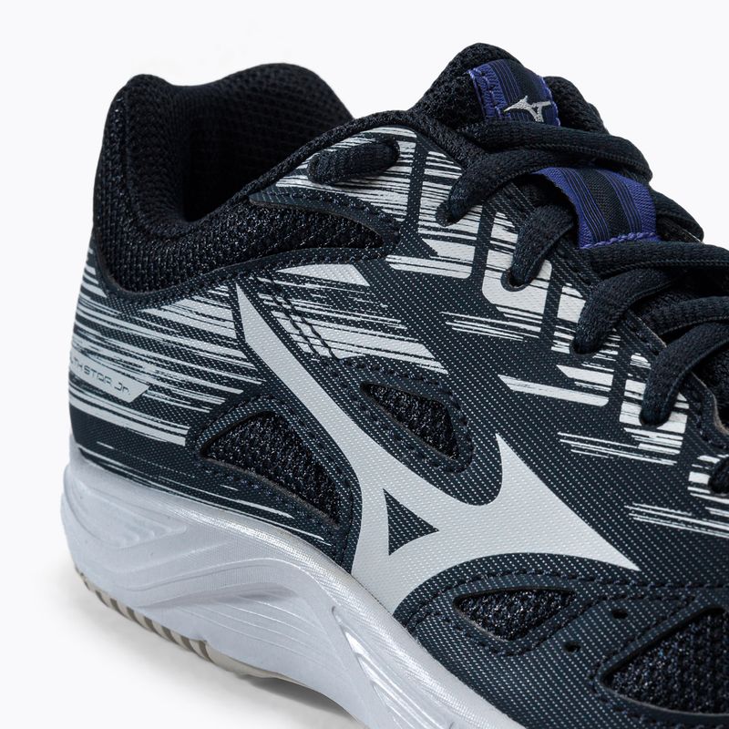 Pantofi de handbal pentru copii Mizuno Stealth Star C albastru marin X1GC2107K02 7