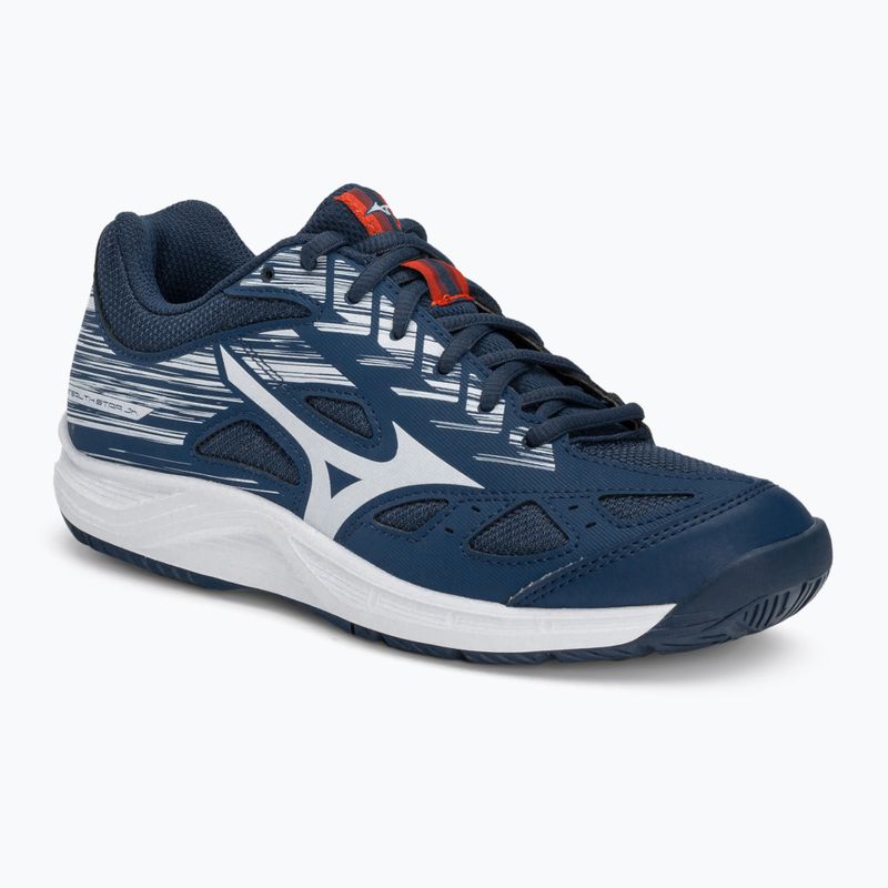 Pantofi de handbal pentru copii Mizuno Stealth Star C albastru X1GC2107K21