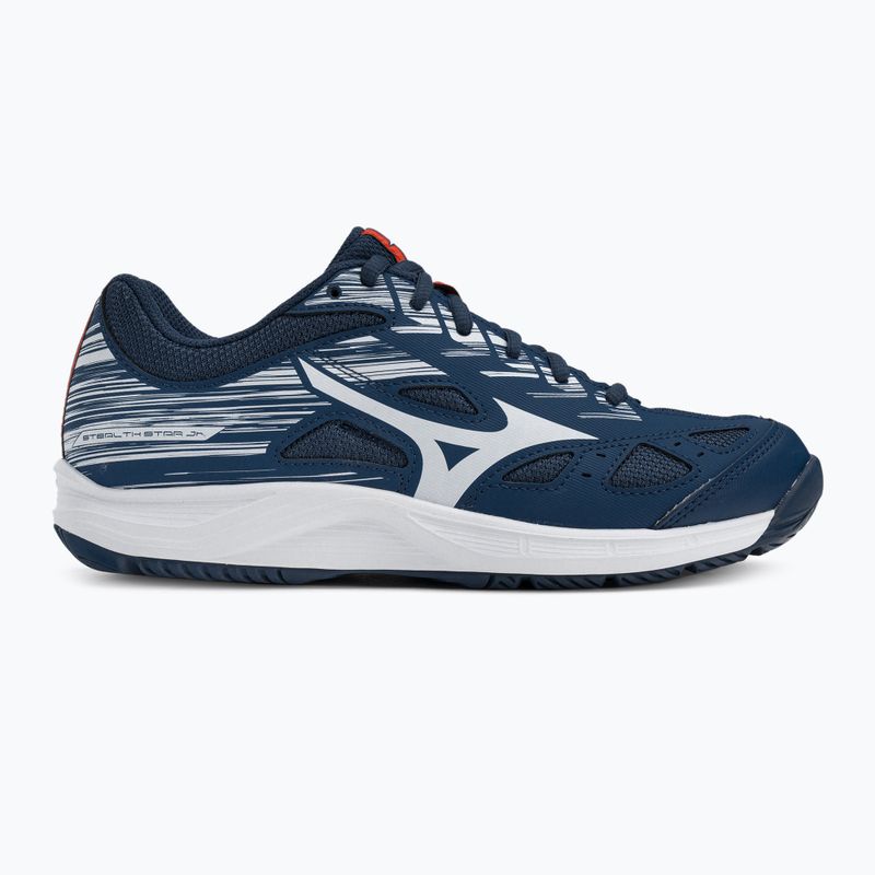 Pantofi de handbal pentru copii Mizuno Stealth Star C albastru X1GC2107K21 2