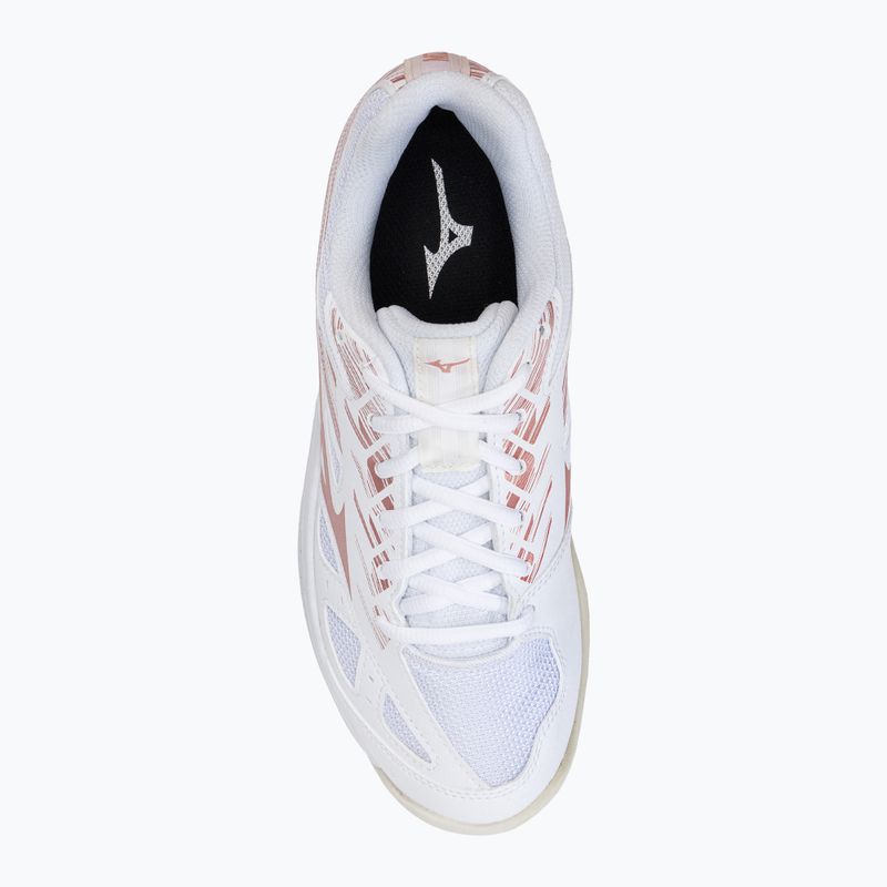 Pantofi de handbal pentru copii Mizuno Stealth Star C alb X1GC2107K36 6