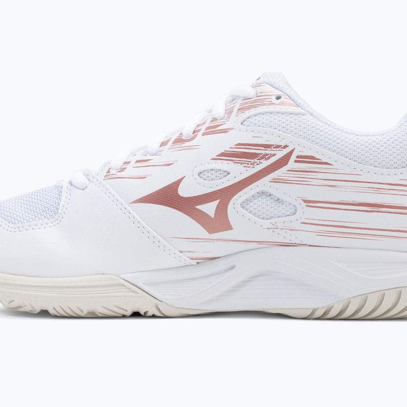 Pantofi de handbal pentru copii Mizuno Stealth Star C alb X1GC2107K36 10