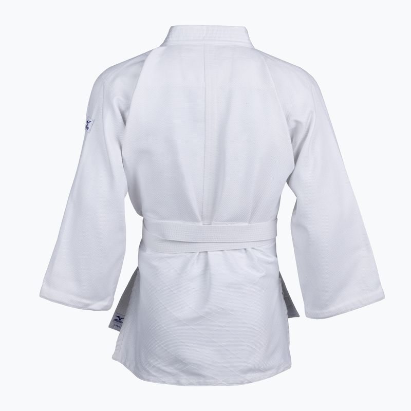 Judogi cu curea Mizuno Kodomo alb 4