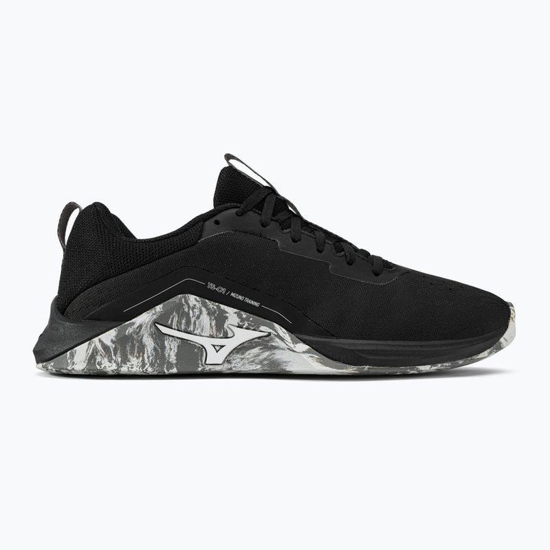 Mizuno TS-01 negru/alb/Quiet Shade pantofi de alergare 31GC220101 2