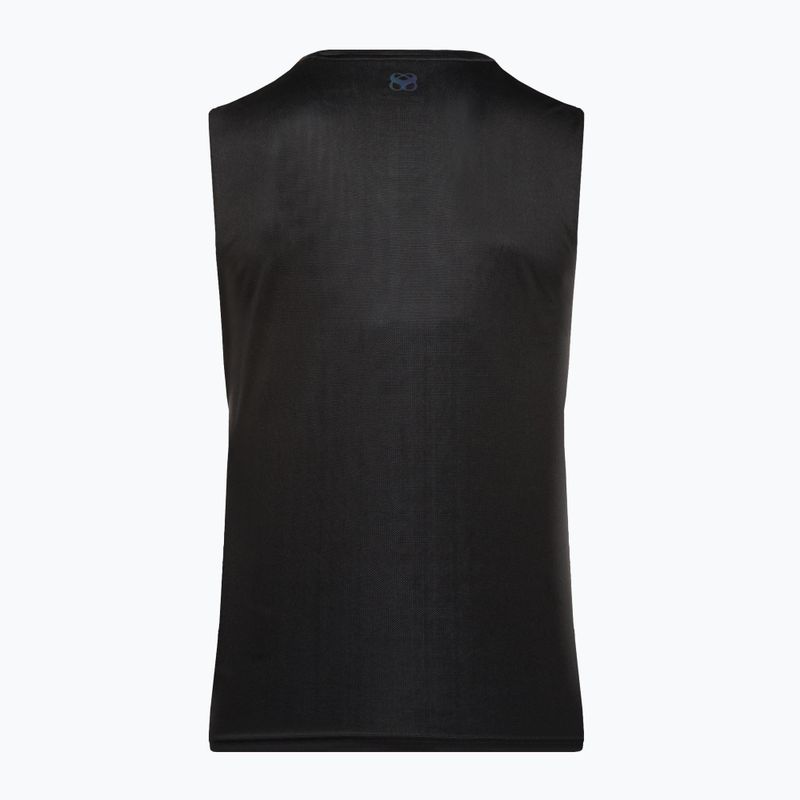 Tricou de alergare pentru bărbați Mizuno Two Loop 88 Tank negru 32GAA00509 2