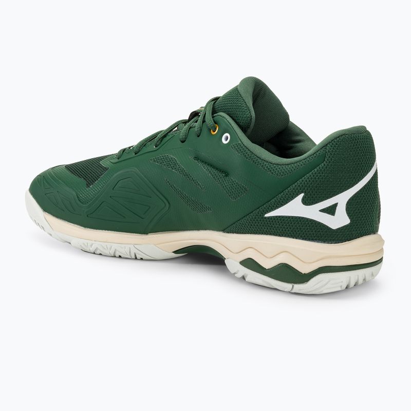 Încălțăminte de tenis pentru bărbați Mizuno Wave Exceed Light AC pine needle/white/papyrus 3