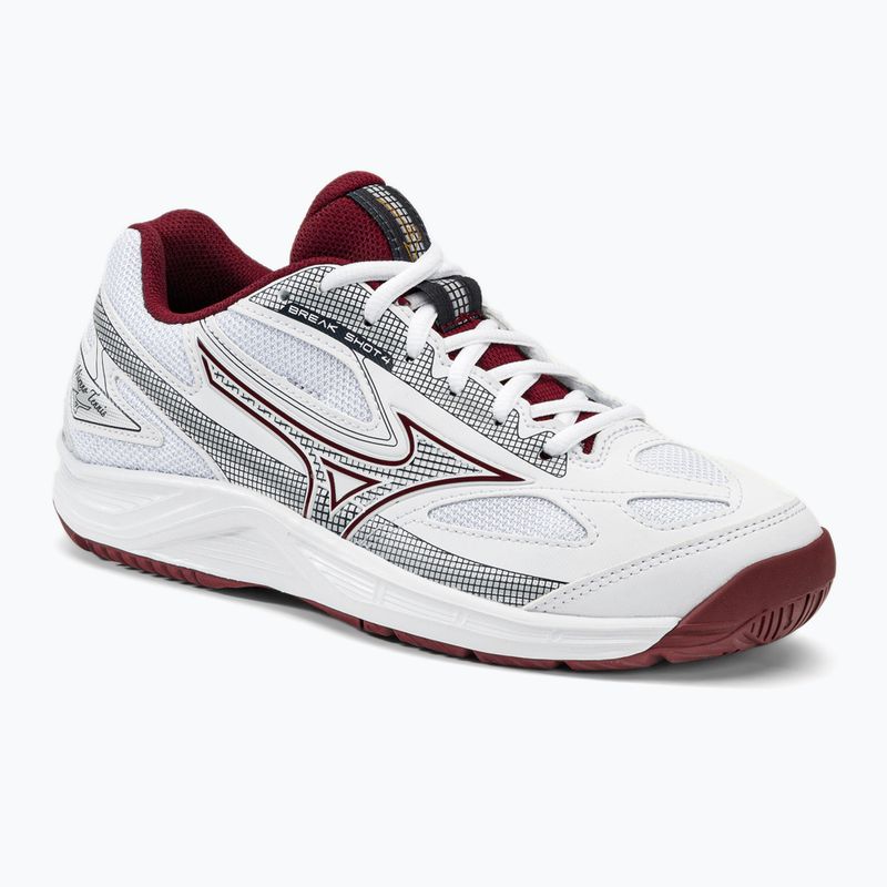 Pantofi de tenis pentru femei Mizuno Break Shot 4 AC alb 61GA232664