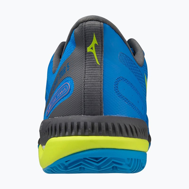 Pantofi de tenis pentru bărbați Mizuno Wave Exceed Tour 5 CC albastru 61GC227427 7