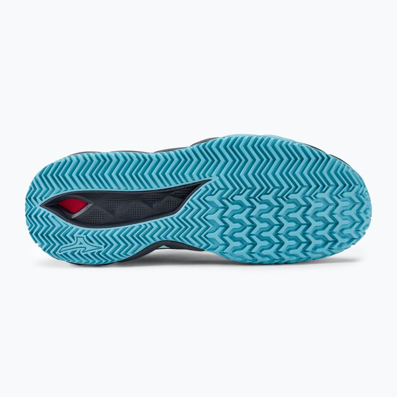 Pantofi de tenis pentru bărbați Mizuno Wave Enforce Tour CC albastru marin 61GC230412 5