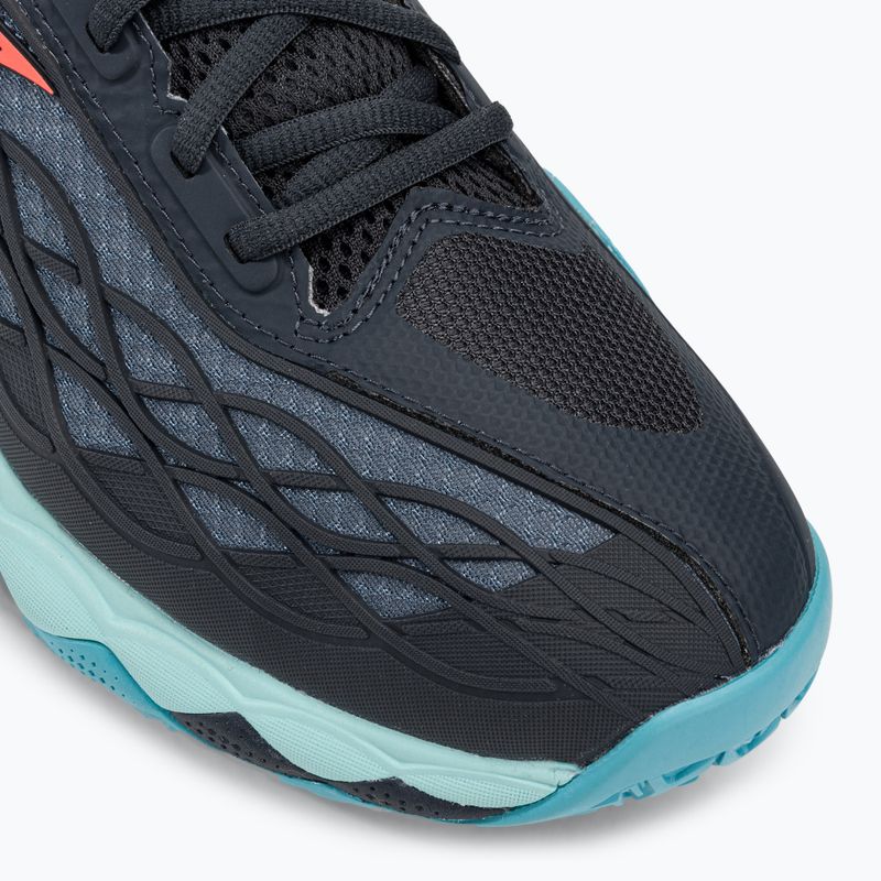 Pantofi de tenis pentru bărbați Mizuno Wave Enforce Tour CC albastru marin 61GC230412 8