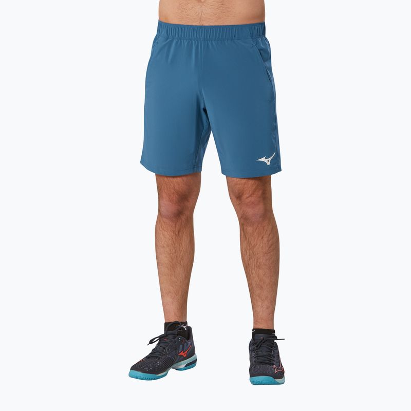 Mizuno 8 In Flex pantaloni scurți de alergare albastru 62GB260117 3