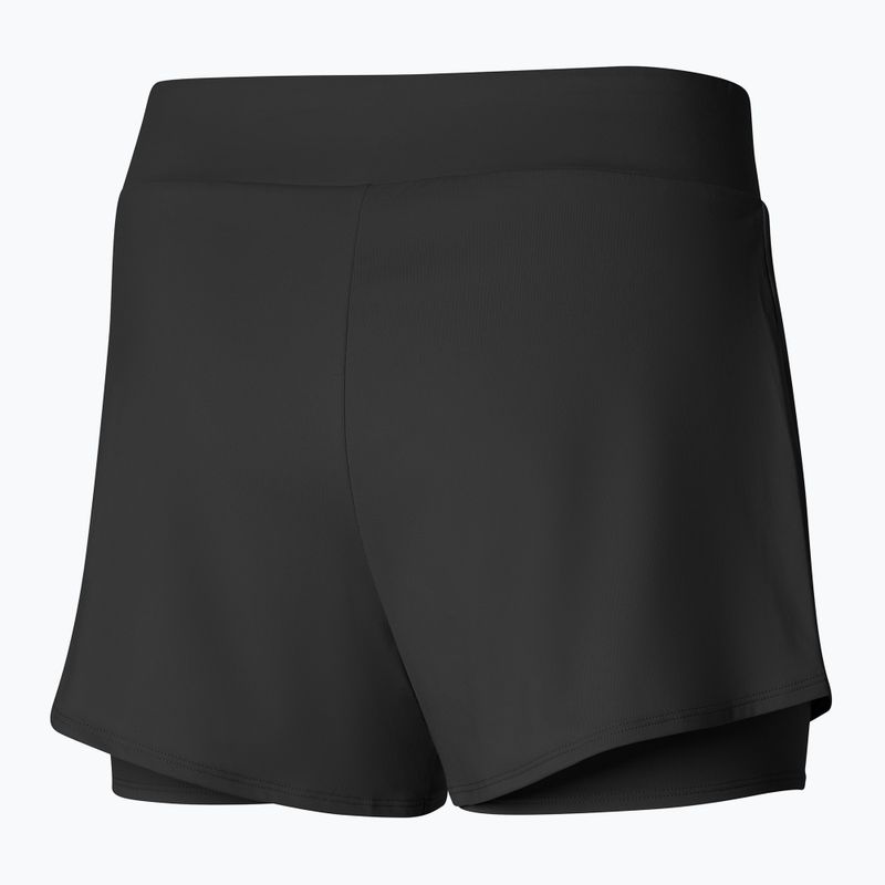 Mizuno Flex pantaloni scurți de alergare negru 62GBA21509 2