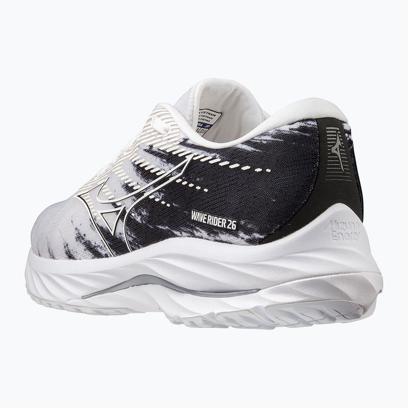 Încălțăminte de alergare pentru bărbați Mizuno Wave Rider 26 white/white/black 9