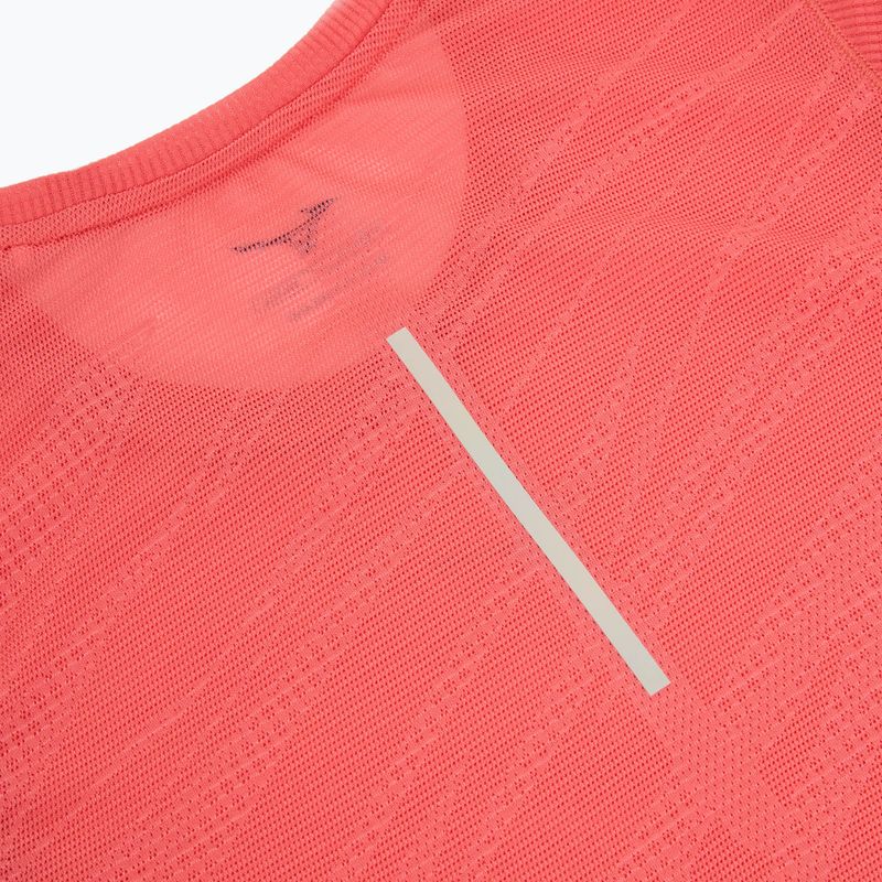 Tricou de alergat pentru femei Mizuno Aero Tee sunkissed coral 4