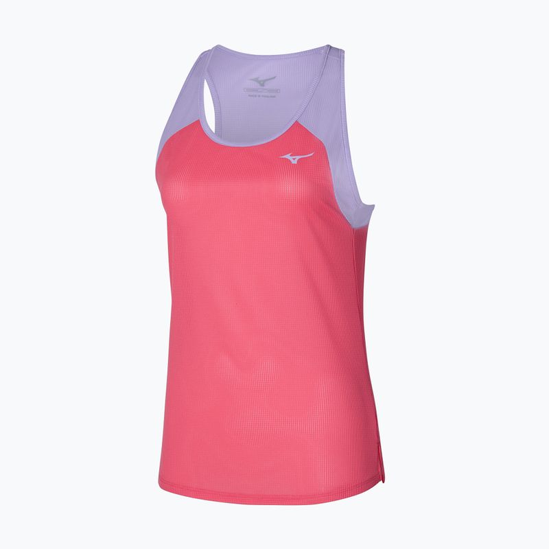 Tank top de alergare pentru femei Mizuno DryAeroFlow Tank sunkissed coral