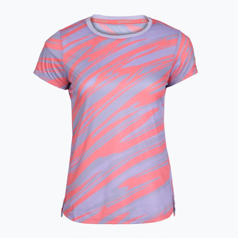 Tricou de alergare pentru femei Mizuno DAF Graphic Tee pastel lilac