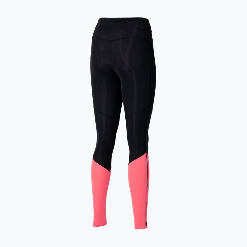 Jambiere pentru femei Mizuno Core Long Tight black/coral 2