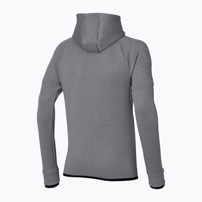 Mizuno SR4 Sweat tricou de fotbal gri pentru bărbați P2MC2S5006 6