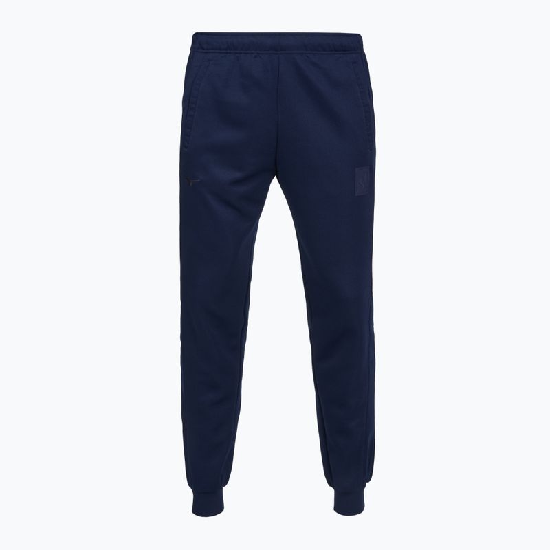 Pantaloni de fotbal pentru bărbați Mizuno SR4 Track albastru marin P2MD2S6014