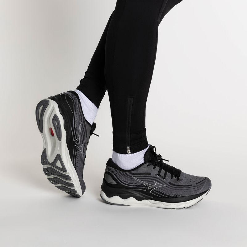 Pantofi de alergare pentru bărbați Mizuno Wave Skyrise 4 gri J1GC230902 2