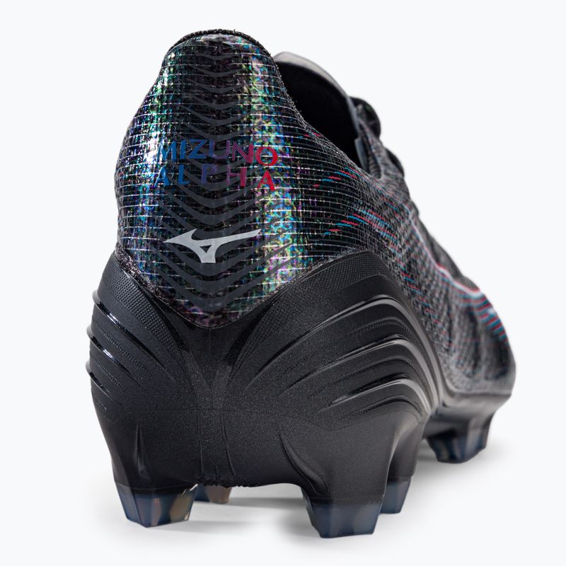 Mizuno Alpha JP ghete de fotbal pentru bărbați negru P1GA236001 8