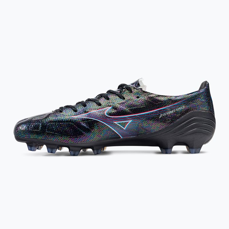 Mizuno Alpha JP ghete de fotbal pentru bărbați negru P1GA236001 9